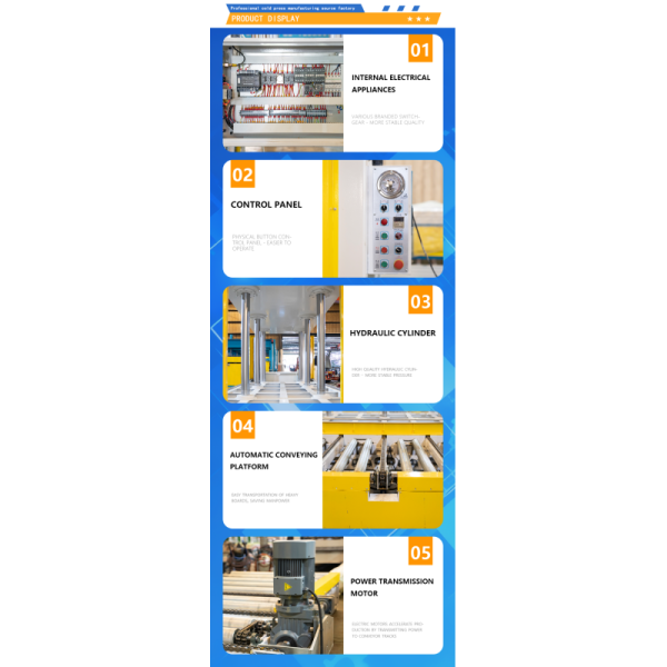 Continuous Production H-Frame Cold Press: Dual-Side Automatic Conveyor for Large Aluminum Single Sheets Metal Boards