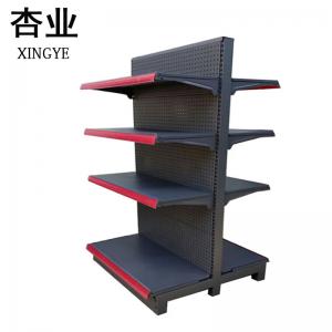China Display Gondola Supermarket Shelving Commercial Store Double Sided Shelving on sale