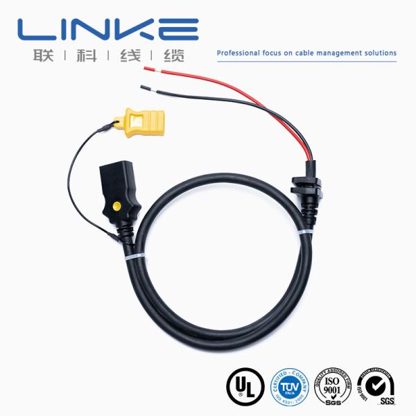 RF Coaxial Connector Wire Harness with Copper Conductor, Wide Temperature Range, and Customizable Insulation for RF Applications