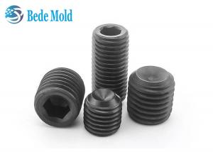 China Black Color Cup Point Set Screws Din 916 Metric Fine Threaded Alloy Steel Materials on sale