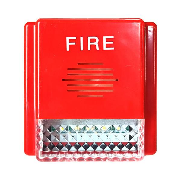 DC17V-DC33V Addressable Sounder Strobe Wall Mounted Customized