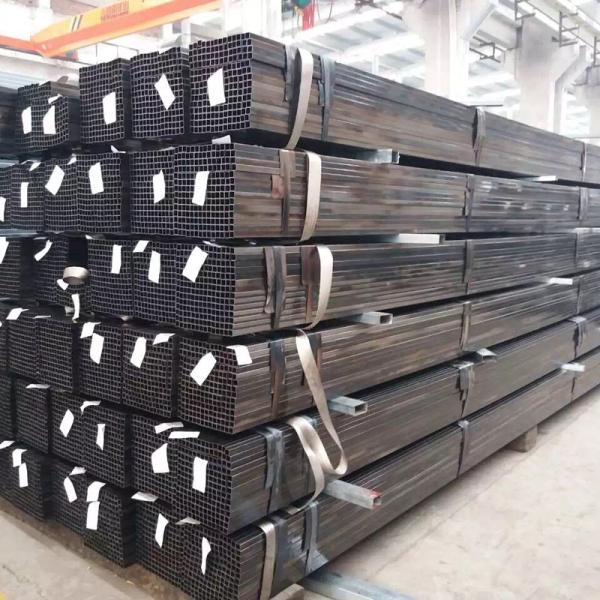 Galvanized Carbon Steel Structure Square Rectangular Steel Pipe SS330 A500 Laser Cutting