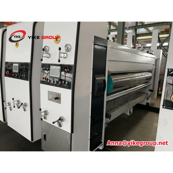 1224 Flexo Printer Folder Gluer 200pcs/Min Speed Vacuum Transfer
