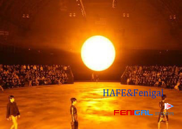 High Brightness RGBW Inflatable LED Event Lighting Balloon