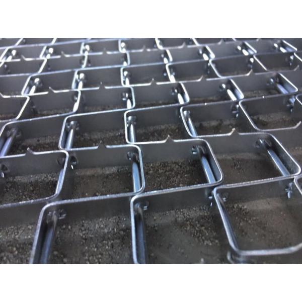 U Type Flat Wire Honeycomb Conveyor Belt 1.5mm Thickness