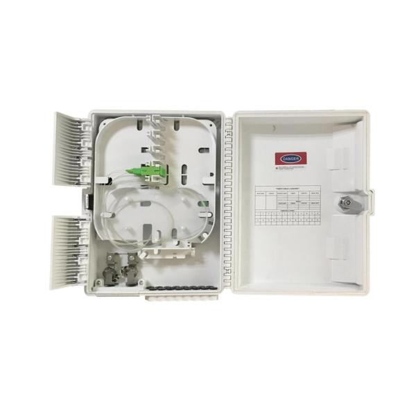 16 Core Wall Mount Fiber Termination Box / Fiber Optic Termination Box