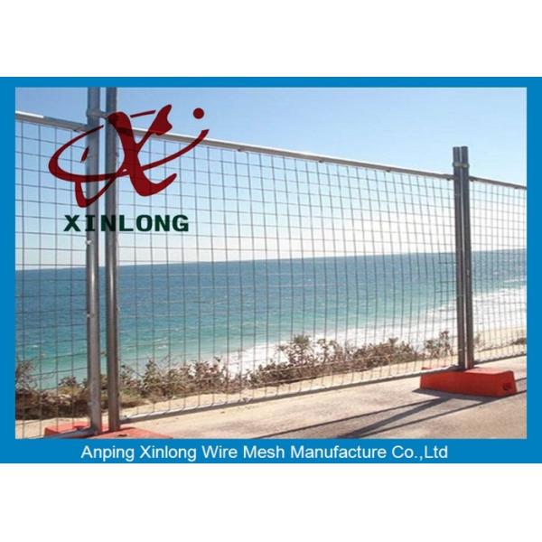 Stable Galvanzied Temporary Fence For Backyard / Construction Site
