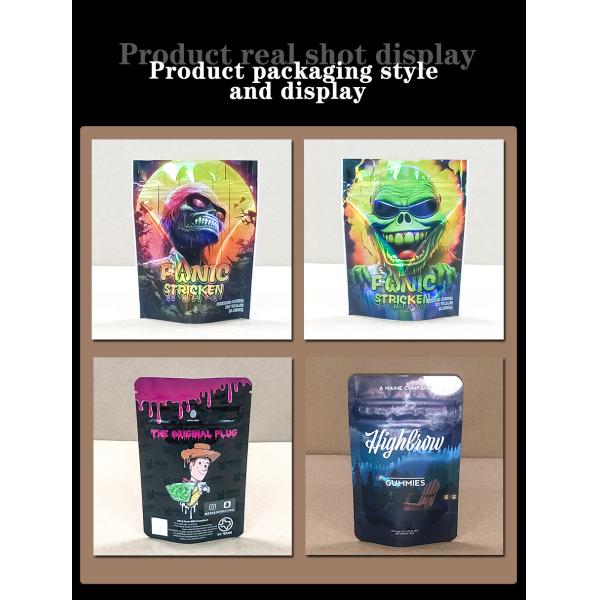 Child Resistant Bag High-Security Plastic Composite Packaging for Pharma, CBD & Food Factory Direct, Low MOQ