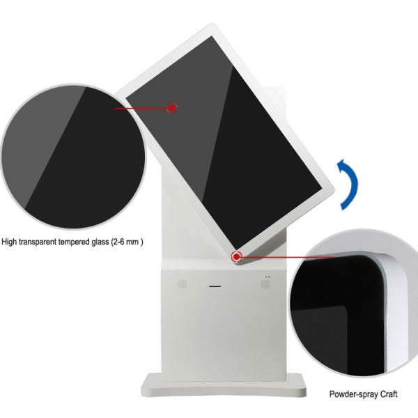 42" Interactive Lcd Standing Pc Display Screen Touch,rotating screen with G-Sensor