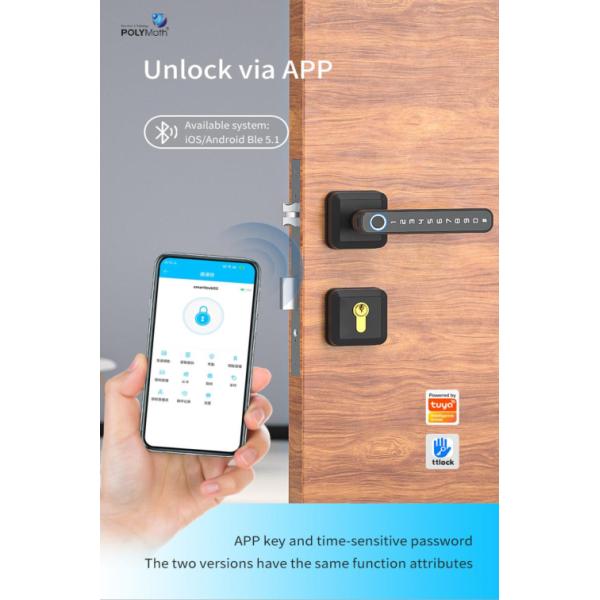 Memory Card Data Storage Options HOT Smart Handle Fingerprint Digital Locks with Key