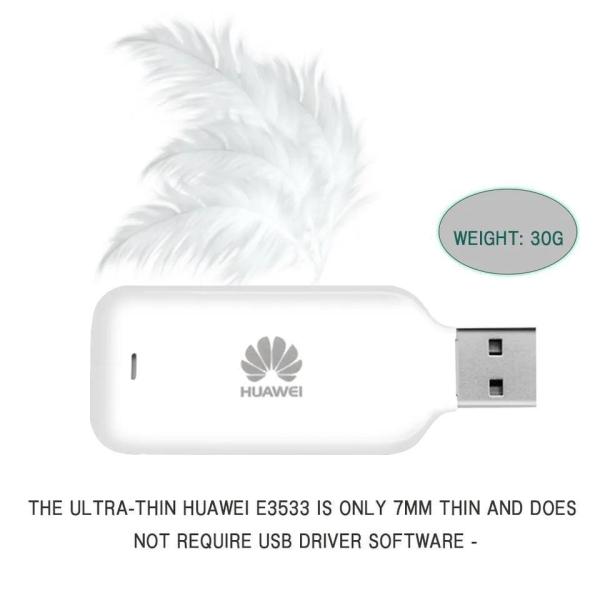 Huawei E3533 3G USB Stick Wireless Modem WiFi Mobile Broadband Multi-Colored LED Display