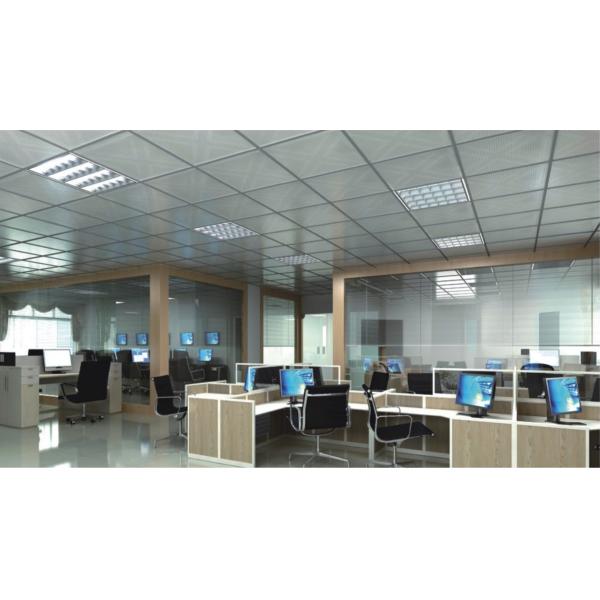 Perforated suspended Plaster Gypsum Ceiling Board Calcium Silicate Composite Sound Absorbing