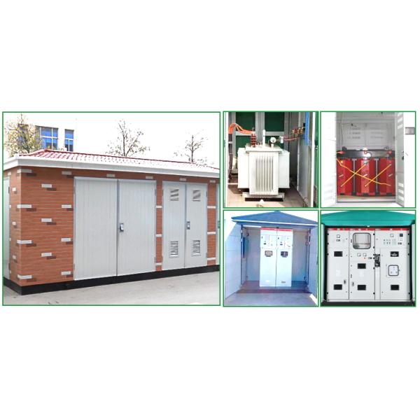 Prefabricated Mobile transformer Substations Assembly Electrical Substation Used For Power Distribution