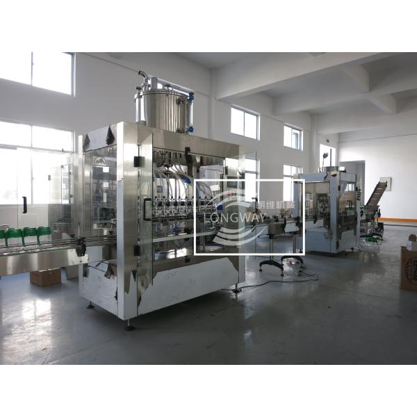 plastic bottle soy sauce filling capping labeling machine