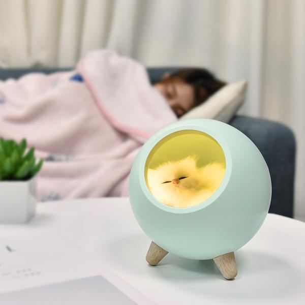 Atmosphere Touch Induction Dimming Children Table Lamp USB Charging Cartoon LED Battery Lighting and Circuitry Design Room EMC