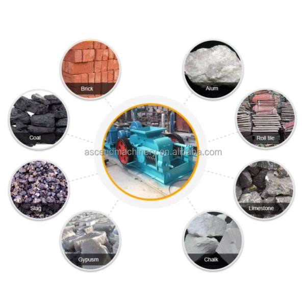 limestone granite crushing capacity 20 30 tons per hour 2PG-750x500 double roller crusher in South Africa