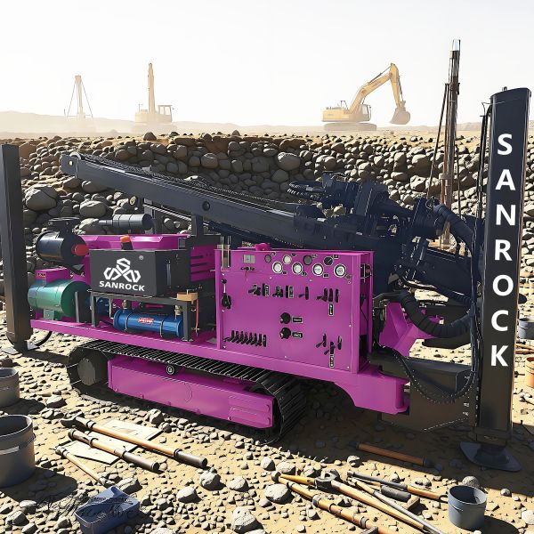 Hydraulic Core Drilling Rig Geological Mobile Drilling Rig High Efficiency Rotary Core Drilling Machine