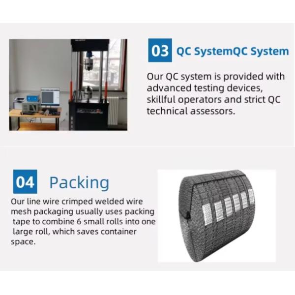 Durability Galvanized Wire Pipeline Reinforced Mesh RE-N Six Lines