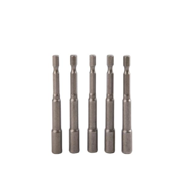 Strong Magnetic Nut Driver Set 1/4'' 65MM 5pcs with CRV Material Bubble Shell Packaging