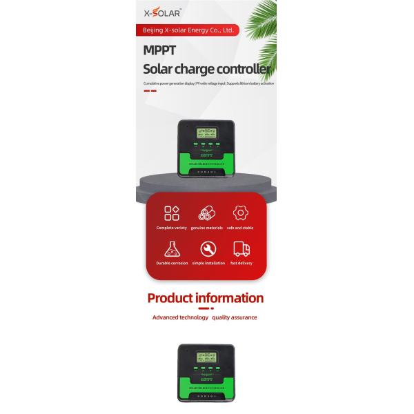 50Hz Starting Voltage Sun Power Solar Panel MPPT Controller General Type 12V or 24V 600V High Frequency