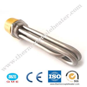 China Titanium Submersible Water Tubular Immersion Heater Heating Element on sale