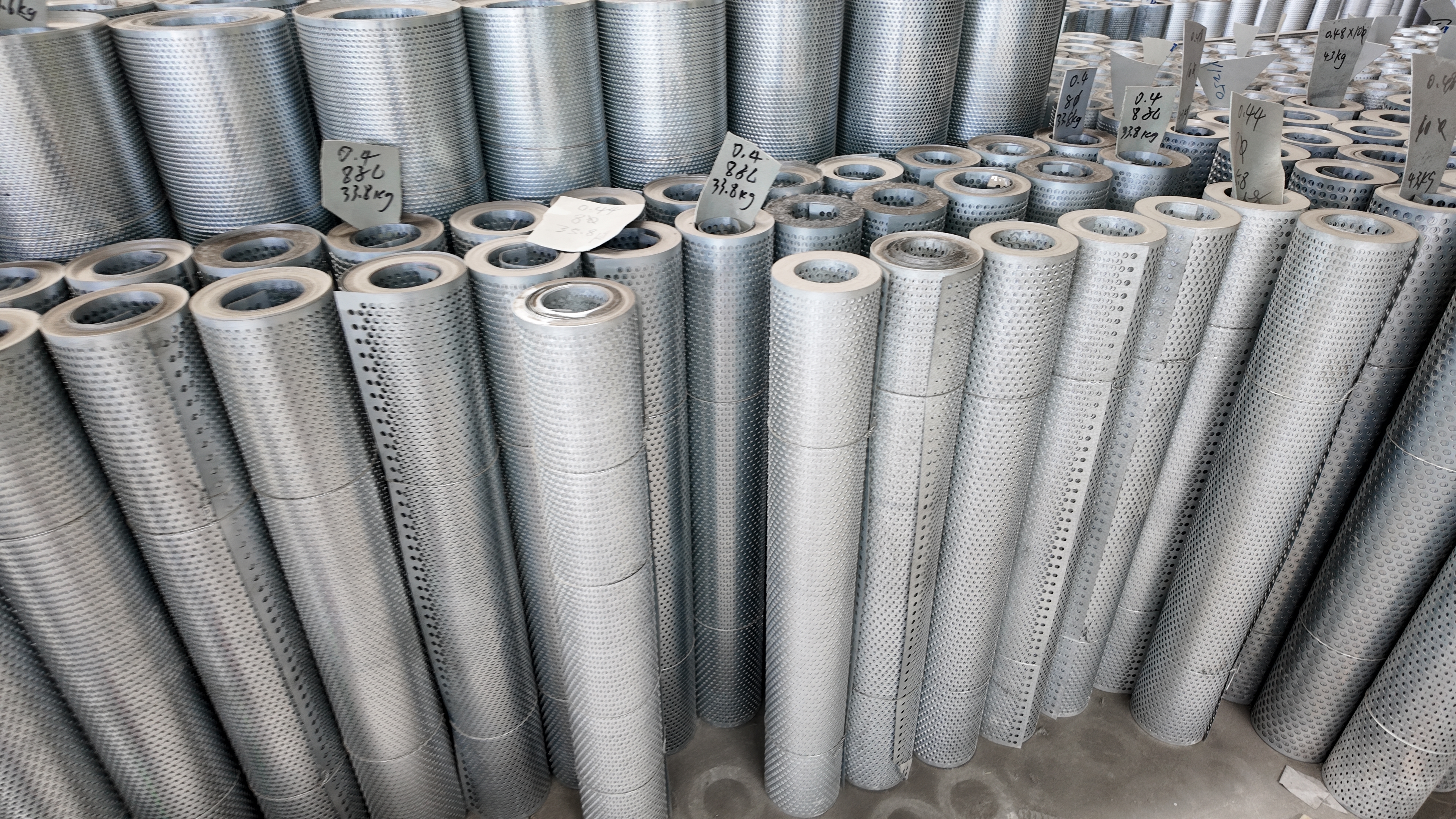 Perforated Metal Coil, All Available Materials Custom