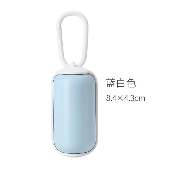 Customizable Clean-up Solution Portable Eco Friendly Biodegradable Pet Waste Poop Bag Roll Dispenser for Small Animals