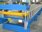 Automatic Metal Glazed Roof Tile Roll Forming Machine Siemens PLC Control for