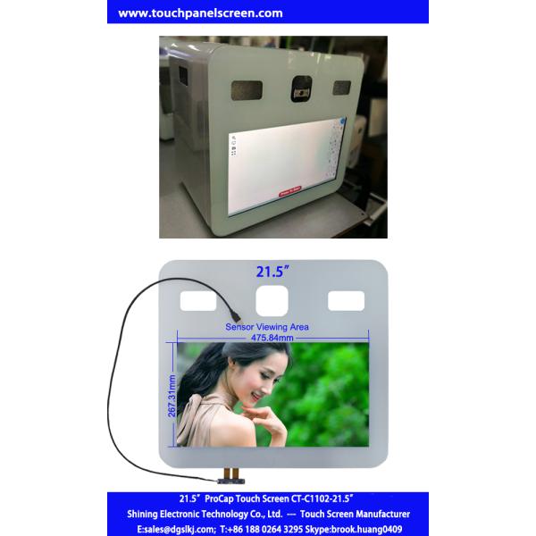 COB Type 21.5" Pro-Cap Touch Screen For Magic Camera With COB Type ILITEK 2302 Controller