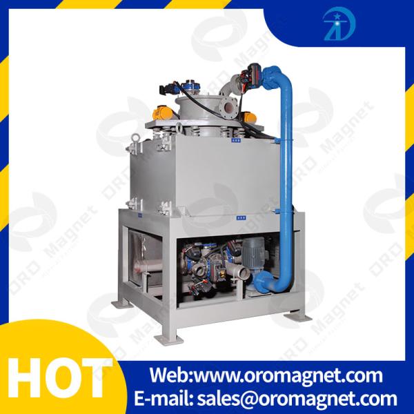 Water Cooling Automatic Magnetic Separation Equipment , Electromagnetic Slurry Separator Equipment