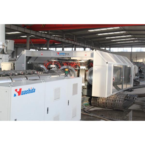 Large Diameter HDPE/PP Double Wall Corrugated Pipe Extrusion Line
