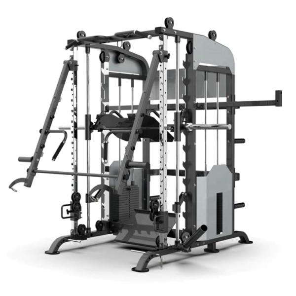 Commercial Gym Cable Crossover Multi-Function Station Smith Machine Leg Press Chest Exercise Steel Loaded Shoulder Training