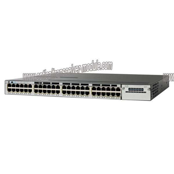 Cisco Ethernet Cable Switch WS-C3750X-48T-L Data Network Switch For Small Business