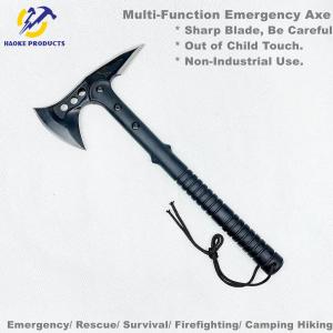 Stainless Steel Materials Light Weight Emergency Axe Rescue Axe With Glass Breaker And Sharp Blade