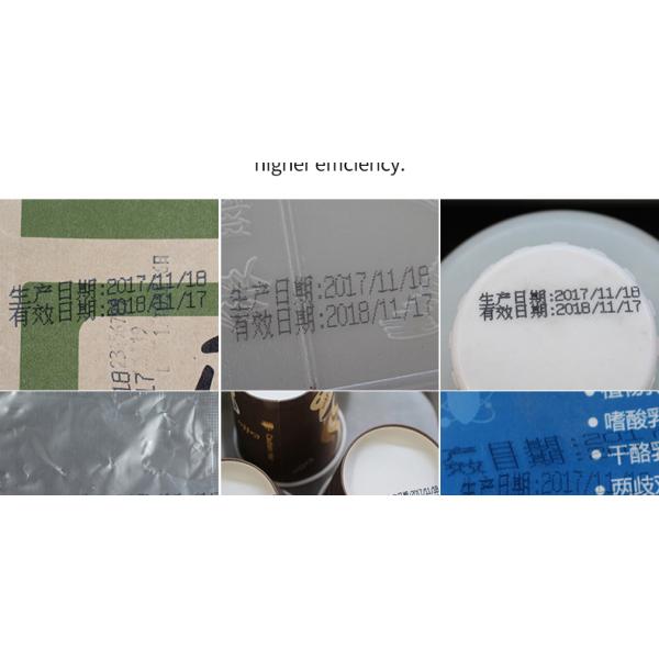 Industrial Assembly Line CIJ Inkjet Printer with Quick Drying Ink and Screen Editing