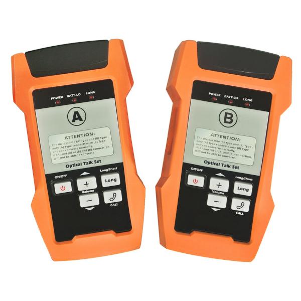 120 Kilometer Optical Talk Set FC PC Singlemode Fiber Optic Tool