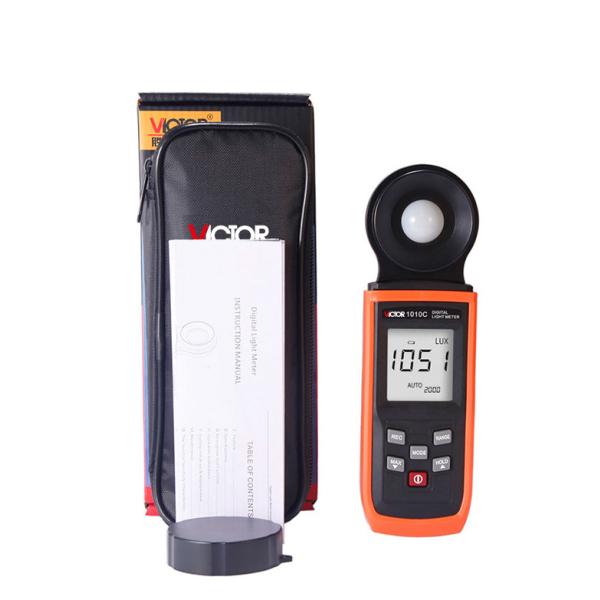 VICTOR 1010C Digital Light Meter Pocket LCD Photometer Illuminometer