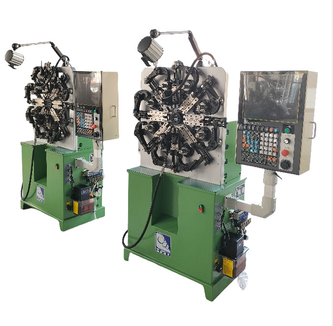 0.2-2.3mm High Precision CNC Spring Machine HYD-20T-4A Five Axis With Wire Rotation