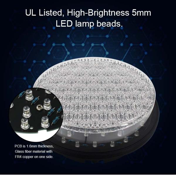 Free Sample High Brightness Mini Intelligent Countdown Timer LED Traffic Light Module 100mm