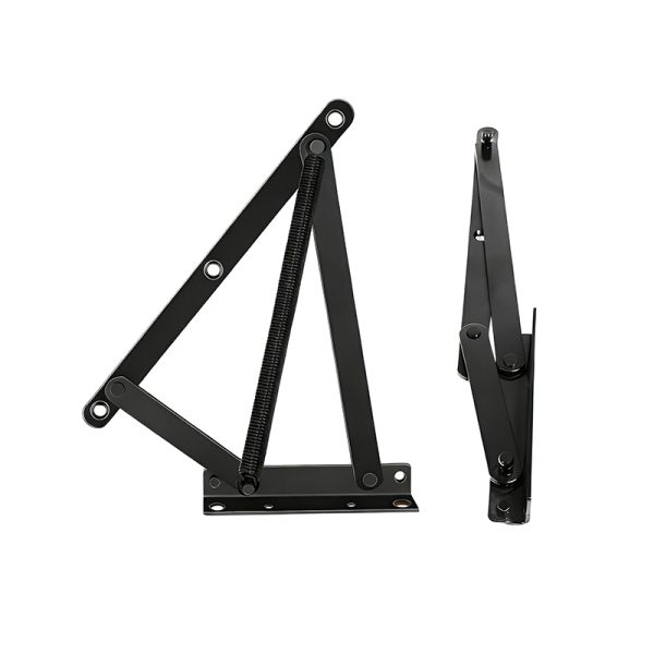 Thickened Foldable Triangular Spring Hinge Bed Board Sofa Frame Cushioned One-Piece Hinge Storage Bed Hinge