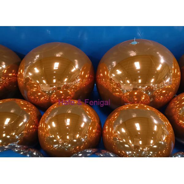 Creative custom inflatable mirror balloons, available in gold, silver, and other colors – a must-have for themed parties