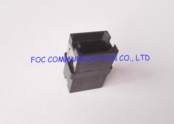 Singlemode / Multimode Simplex MPO Fiber Optic Adapter Key Up To Key Up Reduced Flange