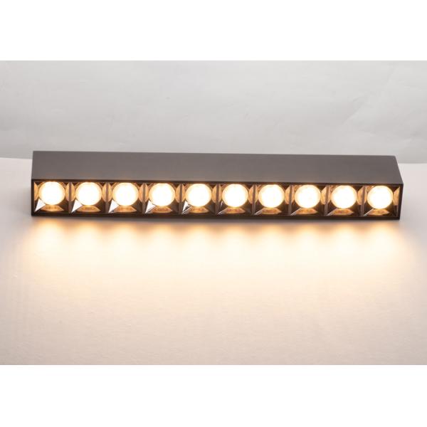 IK05 Die Casting Aluminum 6000K 30W LED Grille Downlight