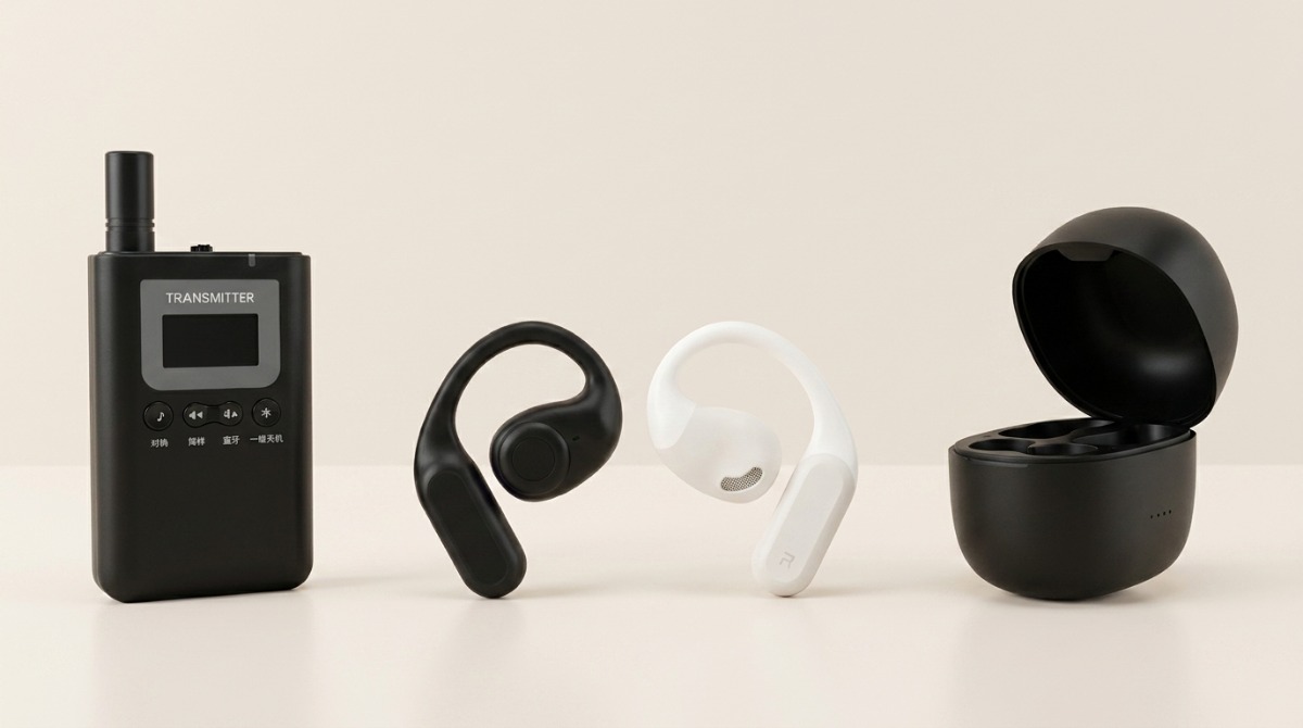 Rechargeable Wireless Tour Guide System for Group Tours