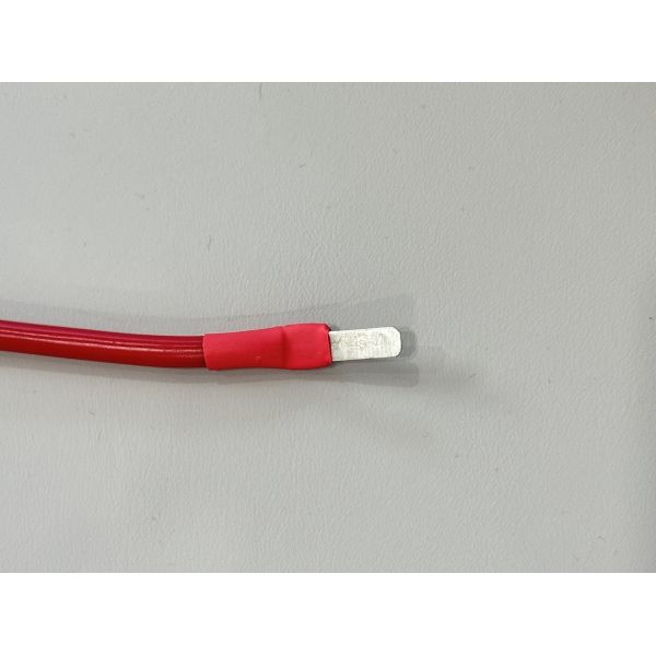 Ring to fork terminal power connector cable, DC PV negative grounding wire harness for battery, inverter, automotive and server electrical distributio