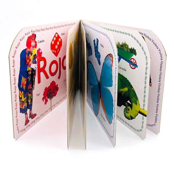 Montessori Learning Hardcover Book Printing For Kids Custom Educational Learning Book