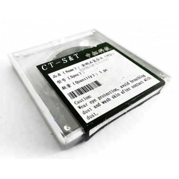 High Transparency PCD Blank 3.52 G/cm3 Density Fast DHL Transportation Fast Delivery