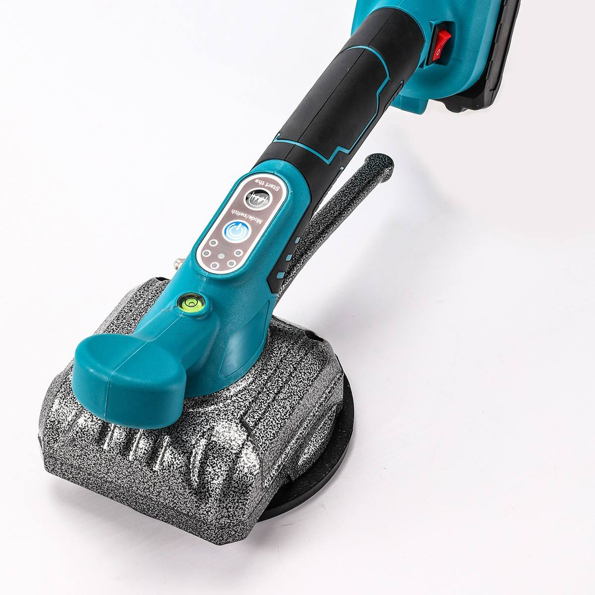 High-Power Electric Tile Vibrator - Automatic Floor Leveling Tool with Vibration System