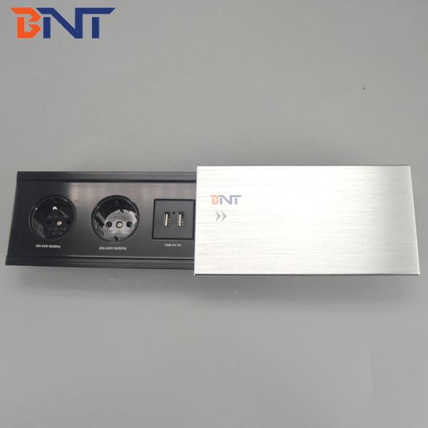 Conference Room Hidden Sliding Tabletop Socket