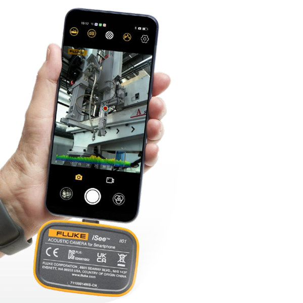 Fluke iSee ™ Mobile imaging series product ii01 Mobile acoustic imaging device